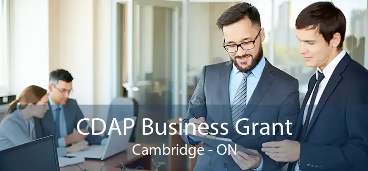 CDAP Business Grant Cambridge - ON